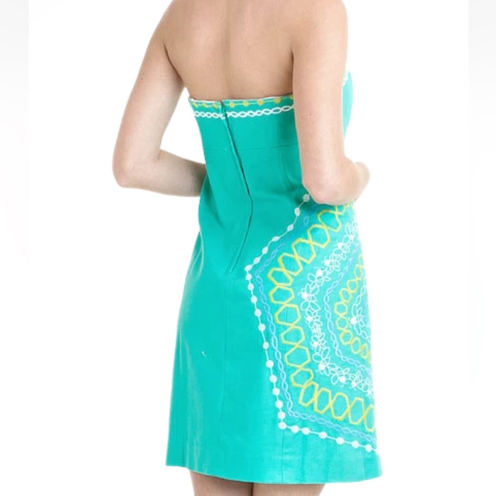Lilly Pulitzer Bowen Strapless Dress - Picture 12 of 12